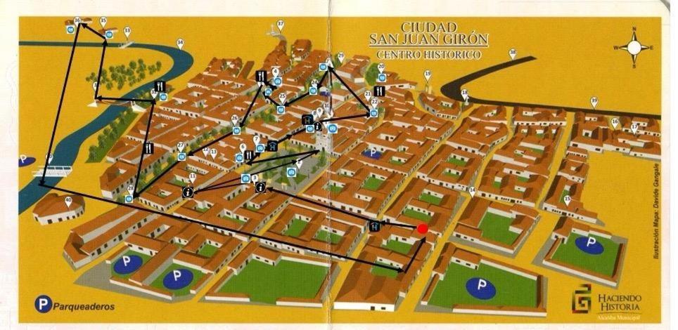 Hostal Colonial De Santander Girón Kültér fotó