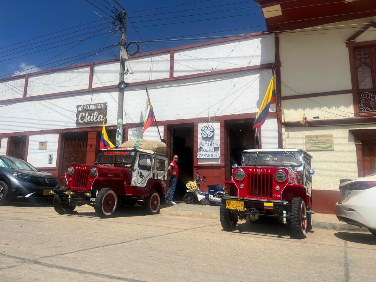 Hostal Colonial De Santander Girón Kültér fotó